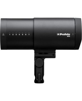 B30 500W Off Camera Flash Head Duo Kit, Bundle with Extra Li-Ion Battery, 2x 9.5' Air-Cushioned Light Stand