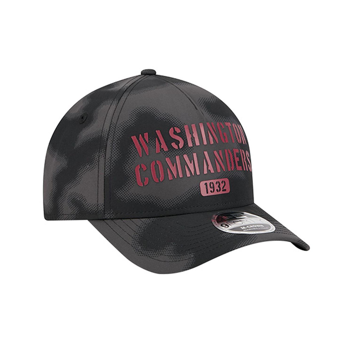 Men's Gray Washington Commanders Halftone Camo 9FORTY Hat