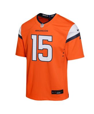 Big Boys and Girls Nik Bonitto Orange Denver Broncos Alternate Game Jersey