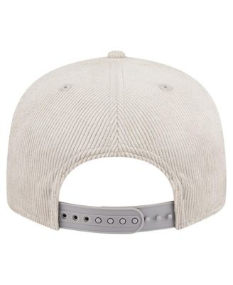Men's Gray Buffalo Bills Cord Rope Corduroy 9FIFTY Snapback Hat