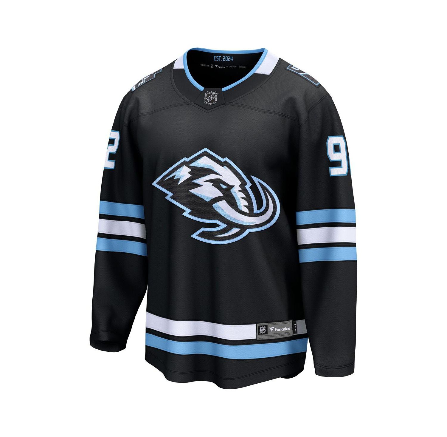 Men's Logan Cooley Black Utah Mammoth Home Breakaway Player Jersey