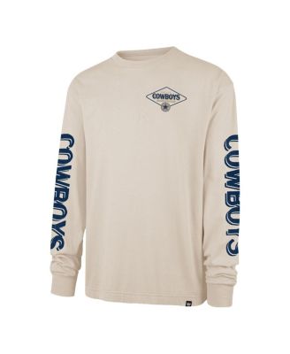 Men's Tan Dallas Cowboys Cairn Ravine Foundation Long Sleeve T-Shirt