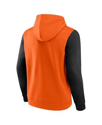 Men's Orange Philadelphia Flyers Deliver Fleece Pullover Hoodie