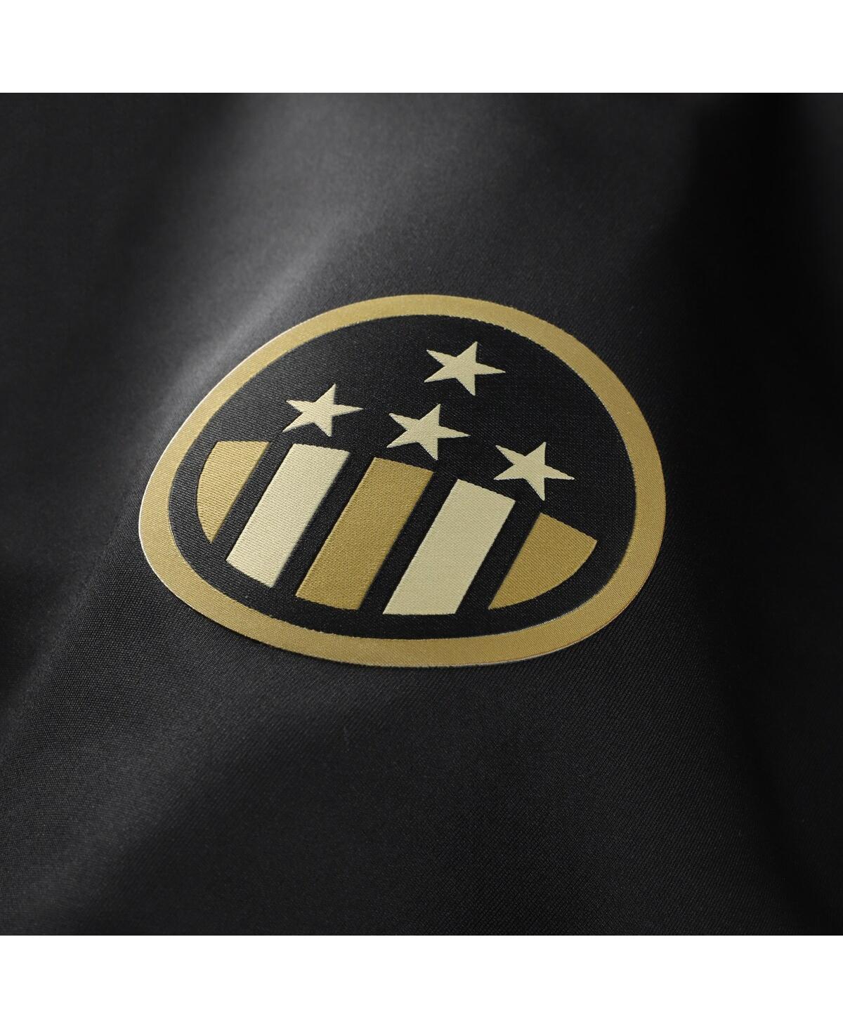 Adidas Men's Black Indiana Hoosiers Half-Zip Golf Jacket