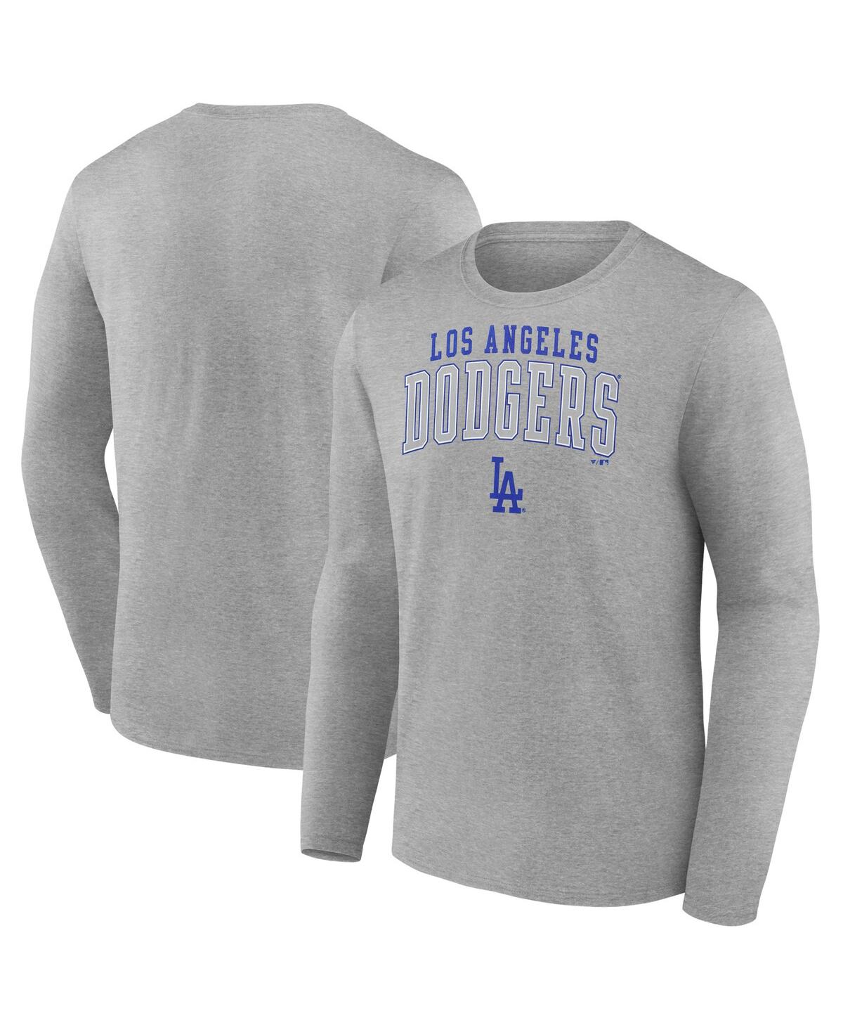 Fanatics Men's No Color Los Angeles Dodgers Iconic Tricode Long Sleeve T-Shirt