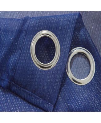 Ramallah Lonnie Grommet Curtain Panel - 54x90