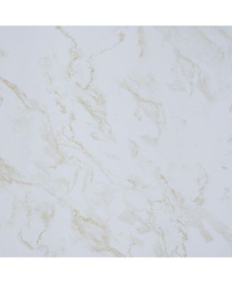 RT Designer Collection Heidi Halo Foil Blackout Luxurious Decorative Grommet Curtain Panel 54" x 90" White