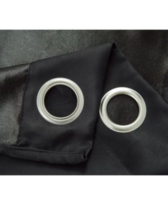 RT Designer Collection Anchorage Blackout Luxurious Modern Curtain Panel Pair