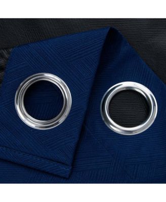 Barron 100% Blackout Grommet Curtain Panel 54" x 90" Navy