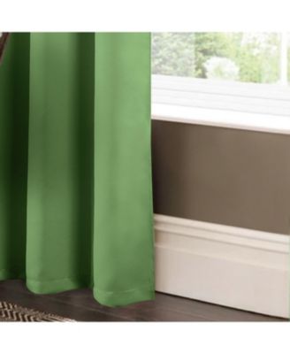 Anchorage Blackout Grommet Curtain Panel 54" x 84" Sage