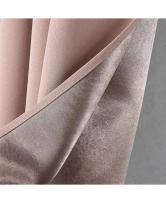 Anchorage Blackout Grommet Curtain Panel 54" x 84" Blush