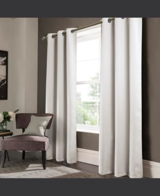 Anchorage Premium Blackout Grommet Curtain Panel 54" x 63" White