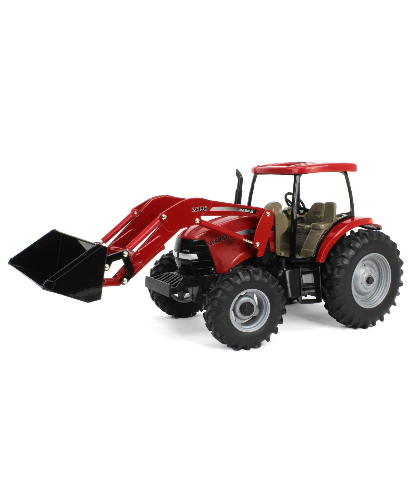 Детская игрушка ERTL 1/16 Scale Case IH Mxu 135 Die-Cast Metal Front Loader Tractor — фото 1