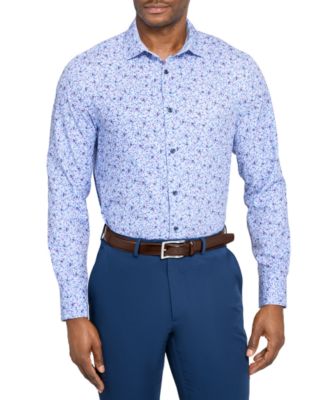 ConStruct - Men's Floral Print Dress Shirt