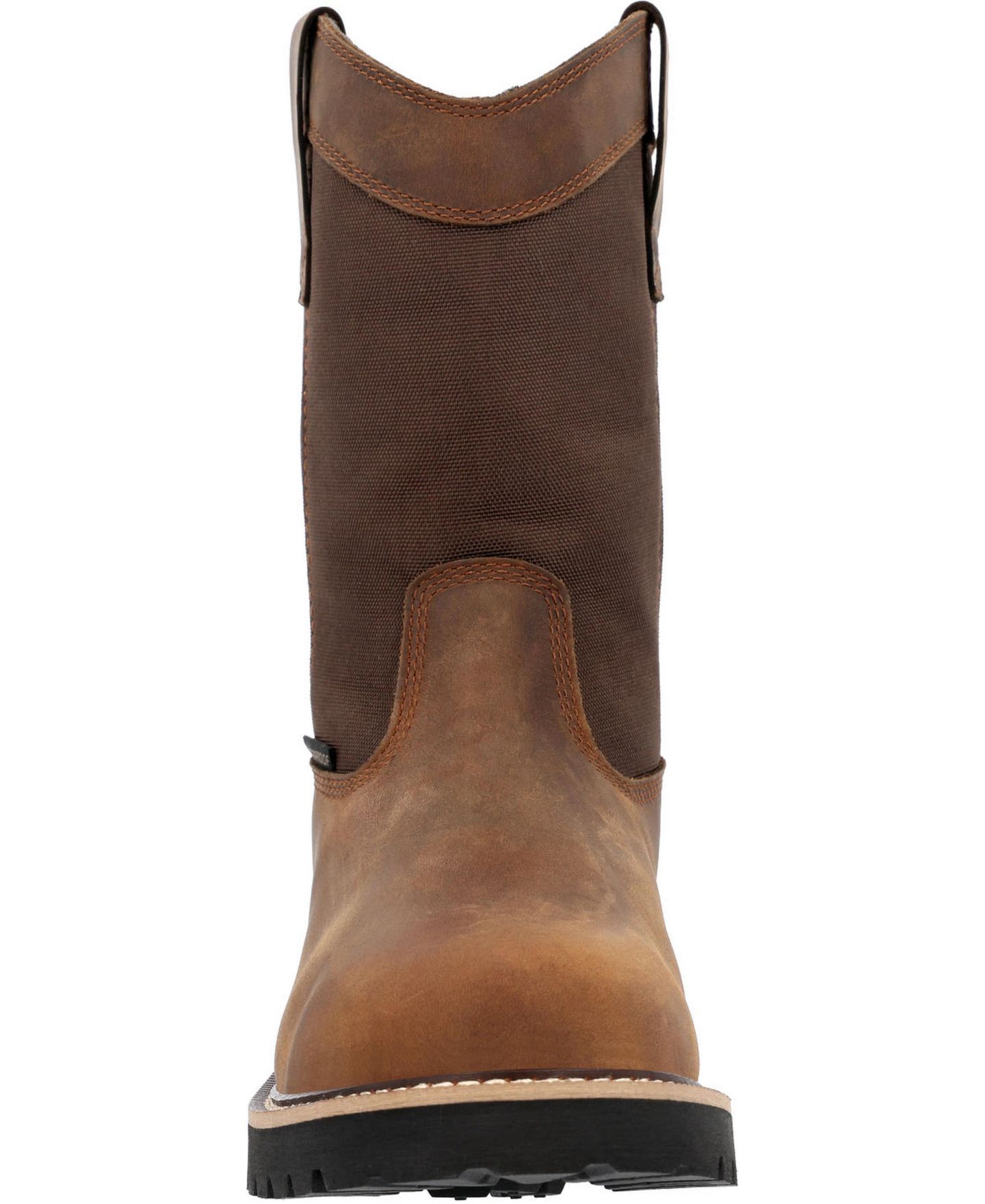 Мужские ботинки GEORGIA BOOT Core 37 Waterproof 10" Pull-On Work Boot, цвет: Коричневый — фото 8