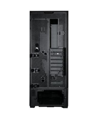 SUP01 RGB Tempered Glass ATX Small Tower Computer Case, Black