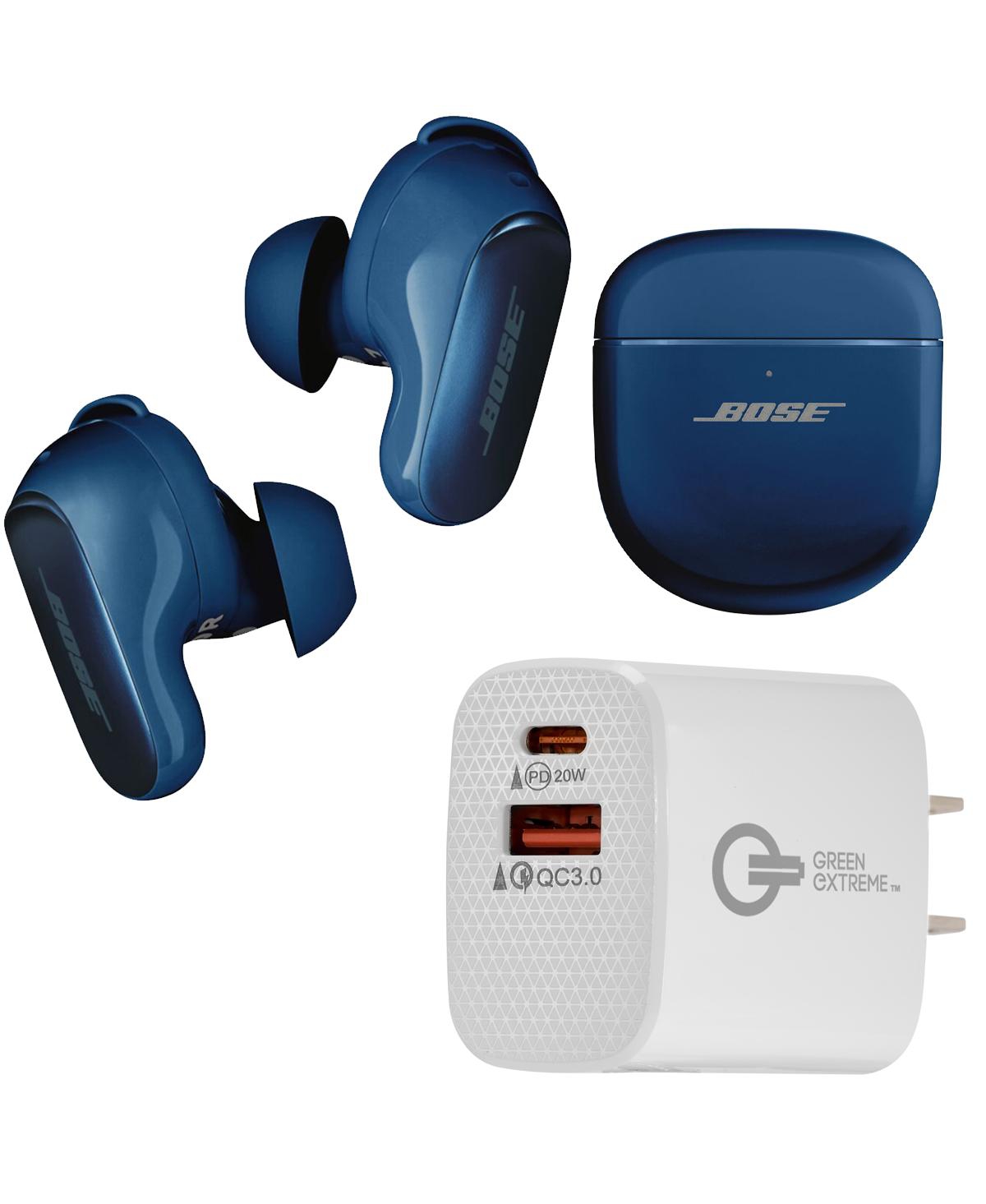 Bose QuietComfort Ultra Wireless Noise Cancelling Earbuds Speaker Bundle with Usb-c/Usb-a Wall Charger – Earbuds