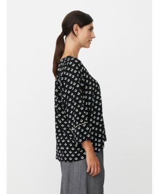 Women's Beniko V-Neck Printed Blouse