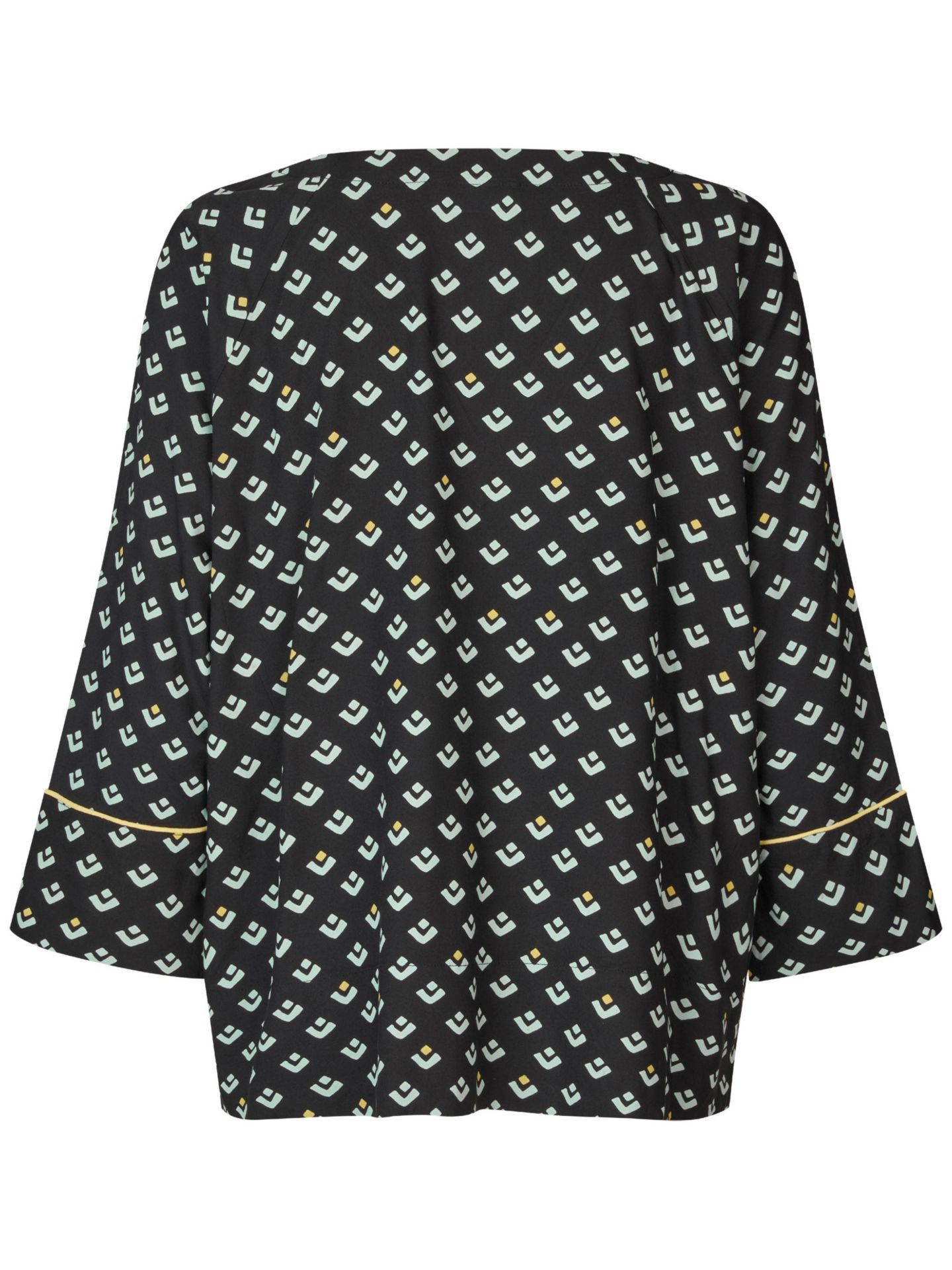 Женская блузка Masai Copenhagen Beniko V-Neck Printed, цвет: Ether — фото 5