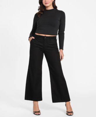 Women's Zoya Wide Leg Crop Jeans