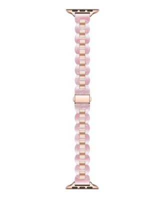 Women's Aria Scalloped Resin Stainless Steel Band for Apple Watch