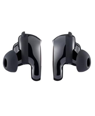 QuietComfort Ultra Wireless Noise Cancelling Earbuds, Black, Bundle with USB-C/USB-A Wall Charger