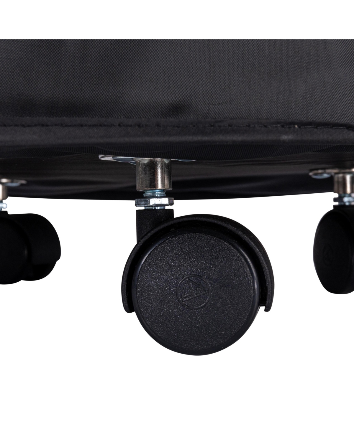 Household Essentials Rolling Pop Up Hamper, Grey