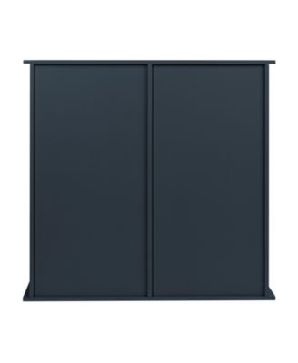 Tilt-out Cabinet Laundry Sorter with Shutter Front, Navy