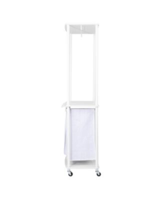 3-Bag Laundry Center, White