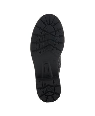 Women s JORDYN Faux Fur Trim Lace-Up Booties with Zipper Closure