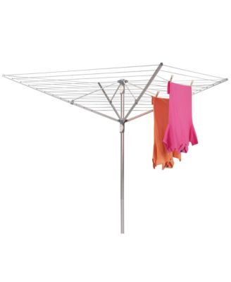 Umbrella Clothesline Dual Height Dryer, 192 Feet of Hanging Line