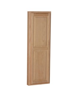 Ironing Board Cabinet, Unfinished Wood