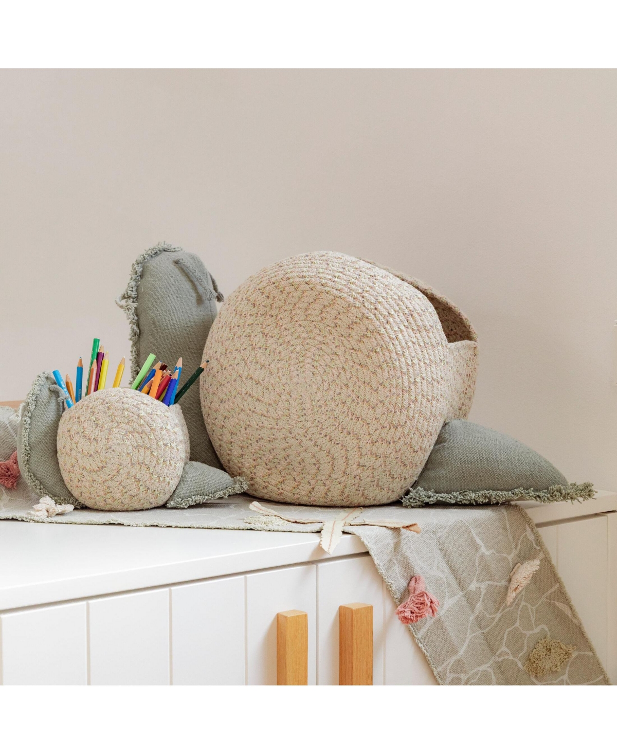 Lorena Canals Basket Big Snail