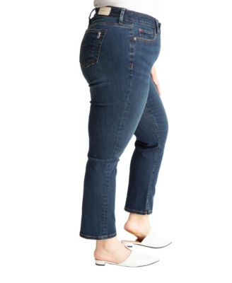 Women's Denim High Rise Straight in 28" Inseam