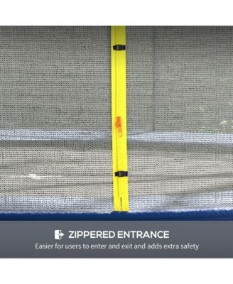 14ft Trampoline Net Replacement with Zippe Entrance