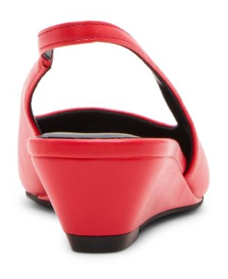 Women's Candy Slingback Demi-Wedge Pumps