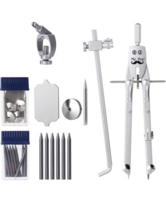 Professional Metal Compass with Wheel, Lock and Extension Bar