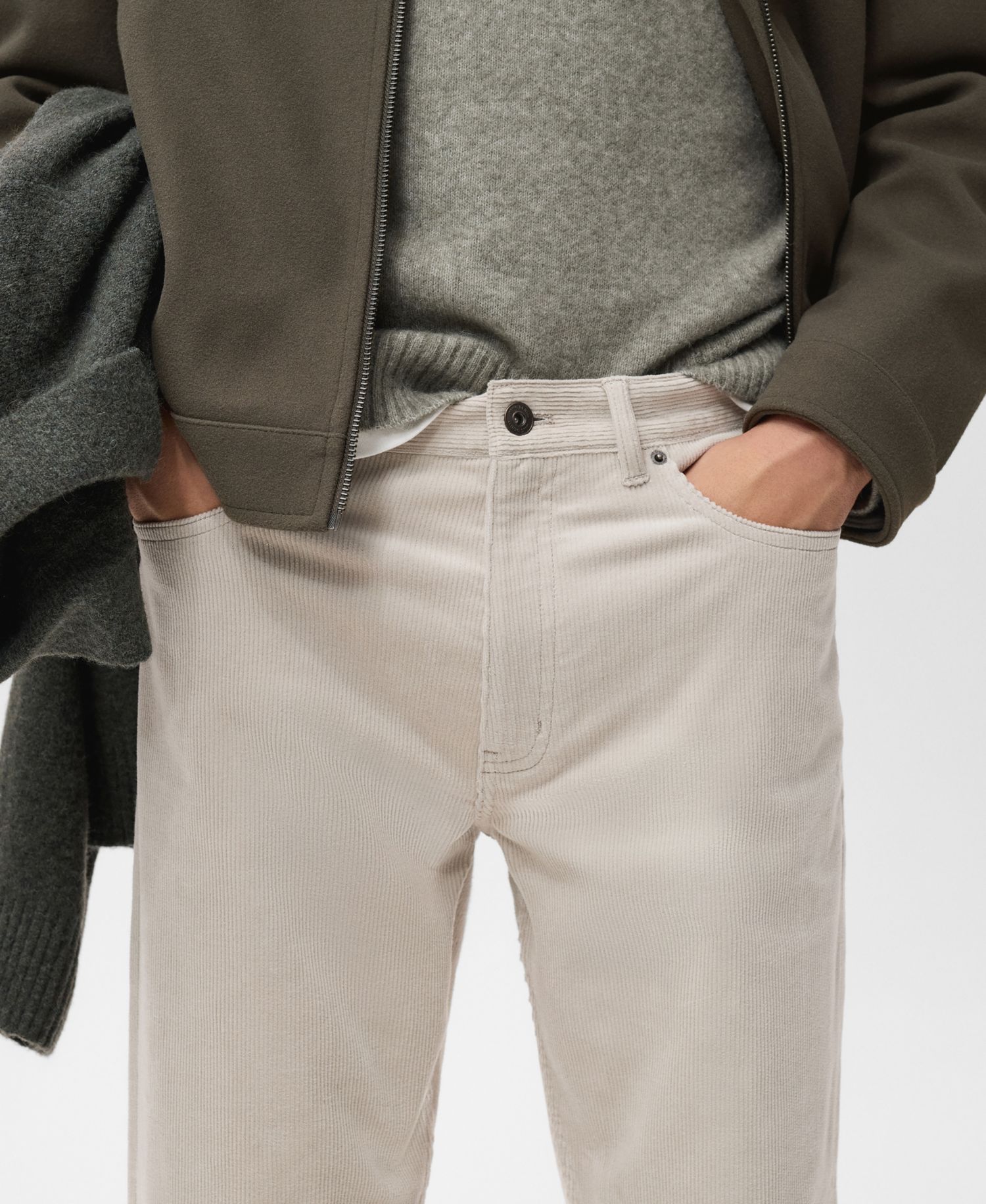 Men's Corduroy Regular-Fit Pants