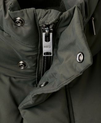 Men's Short Puffer Water-Repellent Anorak