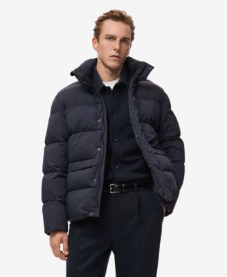 Men's Short Puffer Water-Repellent Anorak
