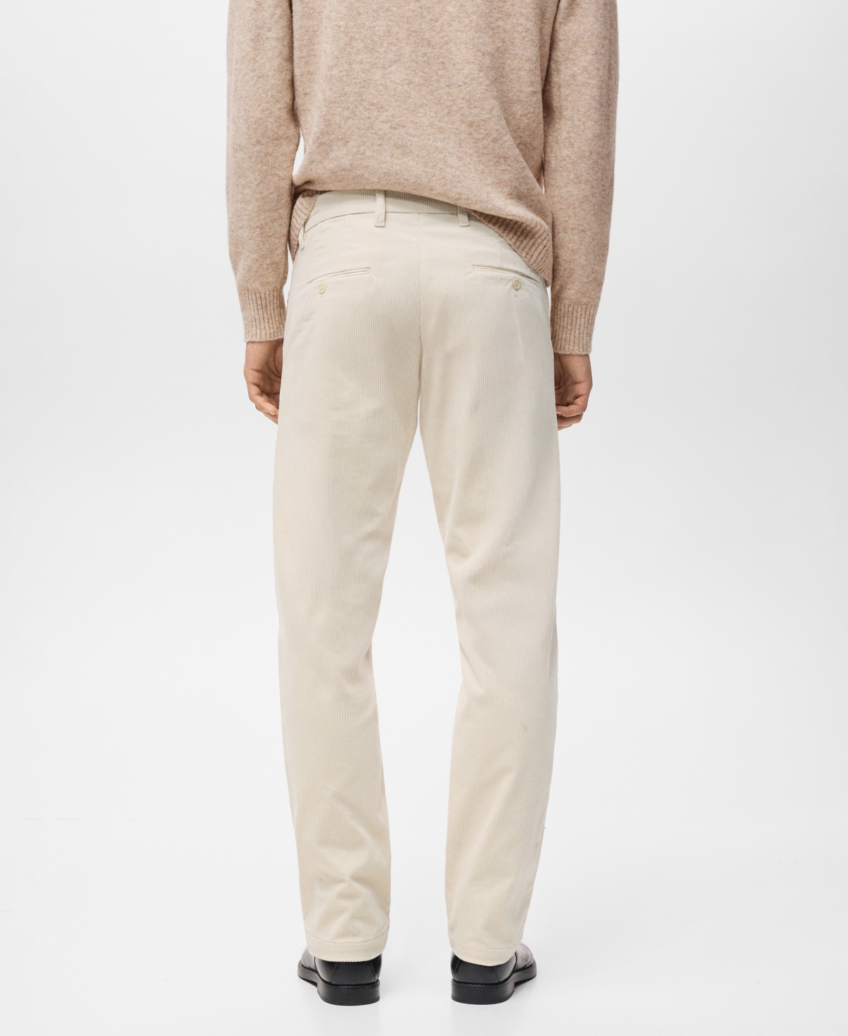 Mango Men's Corduroy Slim-Fit Pants