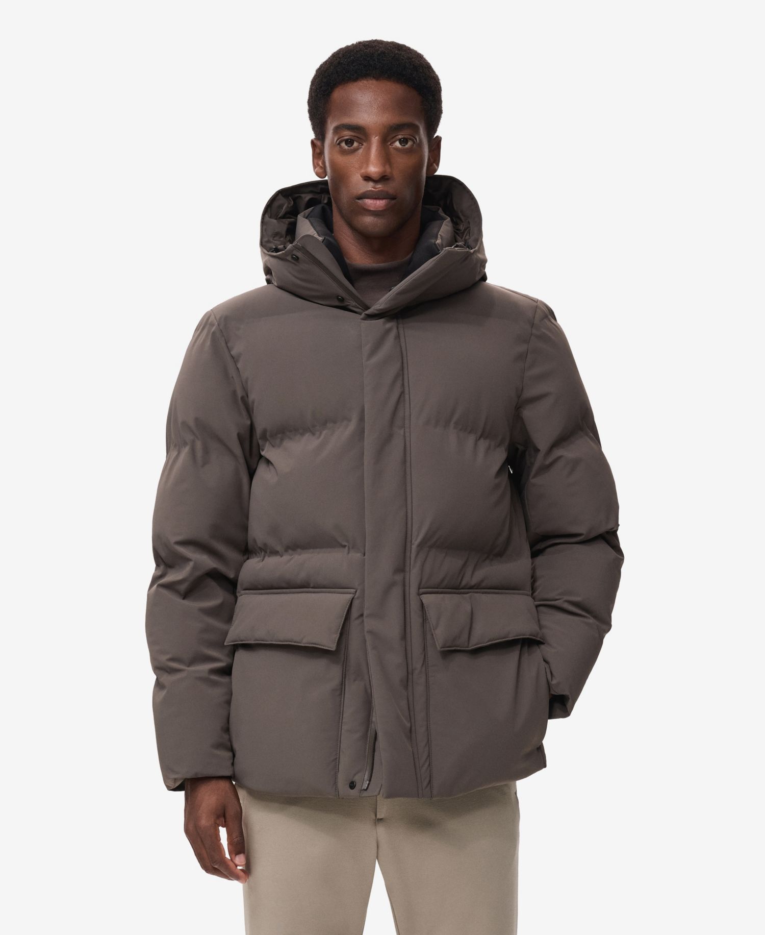 Men's Thermoregulating Waterproof Padded Anorak