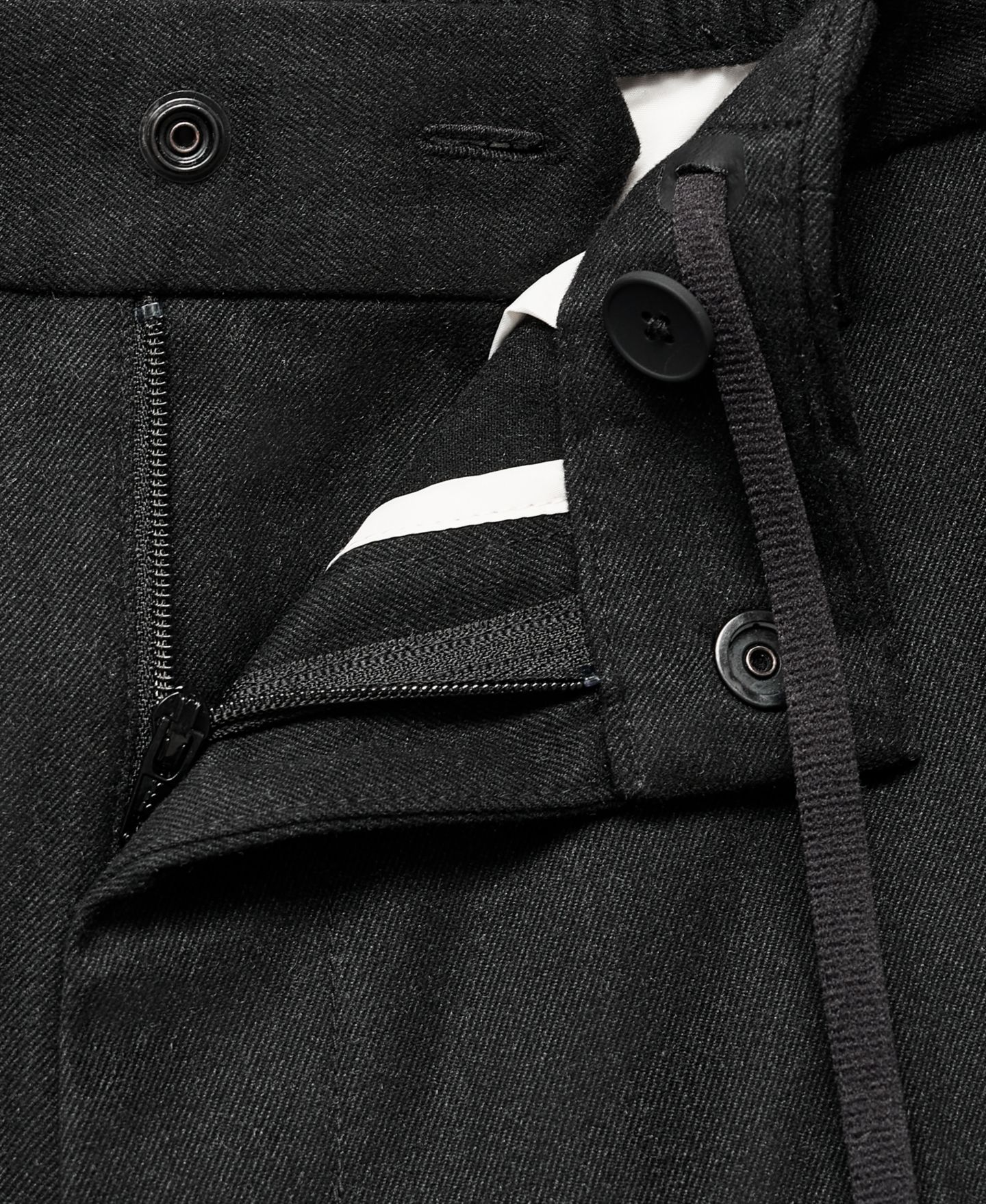Мужские брюки Mango Slim-Fit Thermolite, цвет: Тёмный меланжевый серый — фото 8