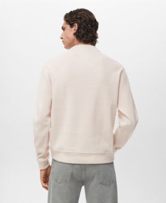 Men's Regular-Fit Knitted Sweatshirt