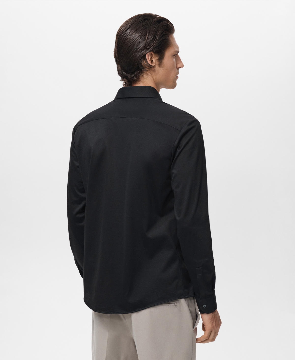 Mango Men's Comfort Stretch Non-Iron Shirt