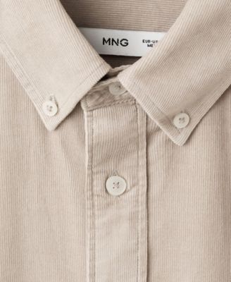 Men's Classic-Fit Micro-Corduroy Shirt