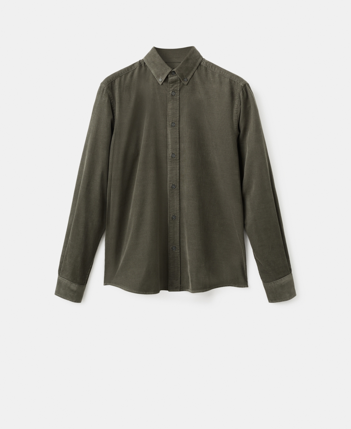 Mango Men's Classic-Fit Micro-Corduroy Shirt