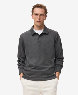 Men's Regular-Fit Polo Sweatshirt
