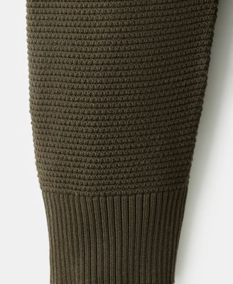 Men's Structured Perkins-Neck Sweater