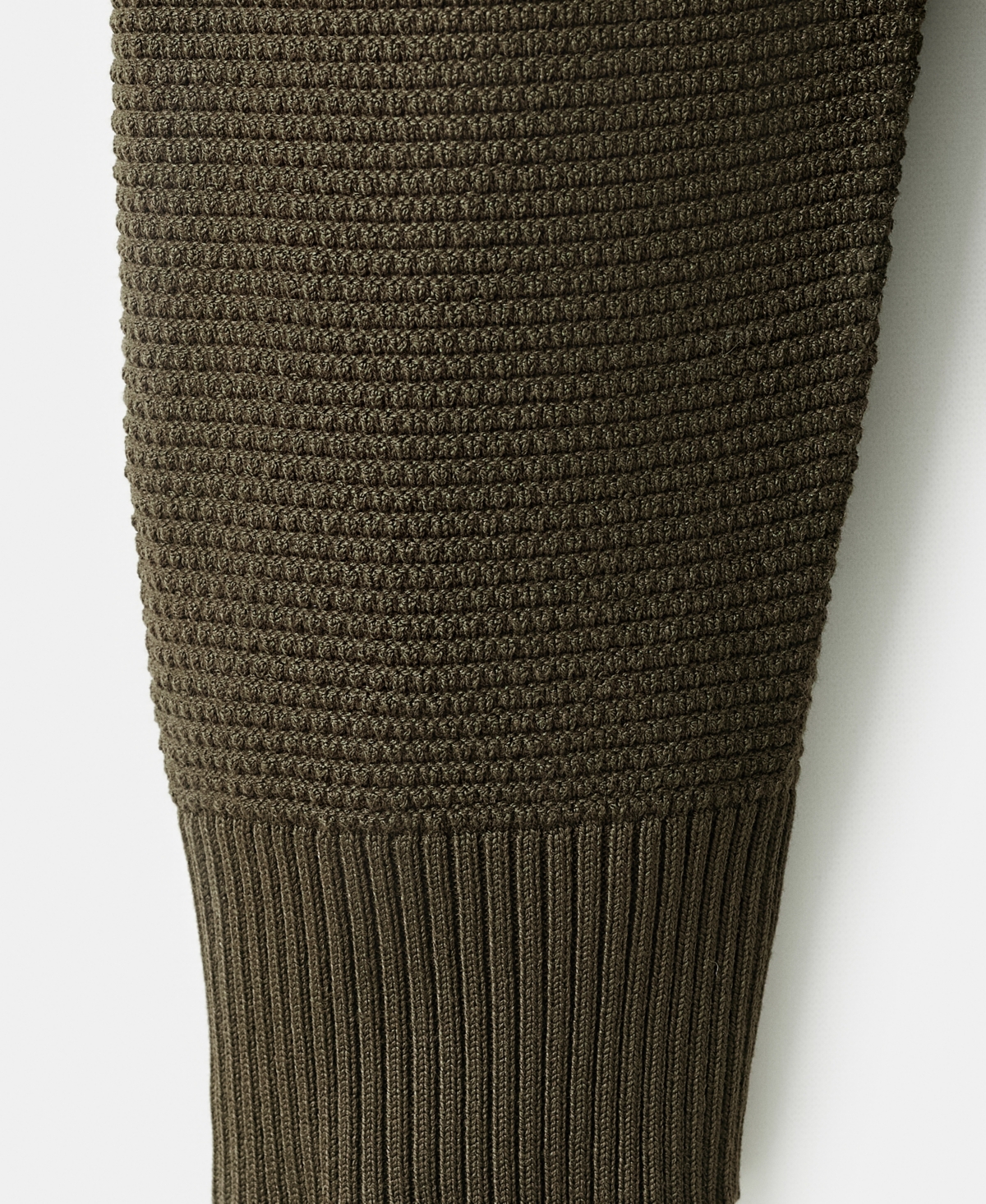 Mango Men's Structured Perkins-Neck Sweater